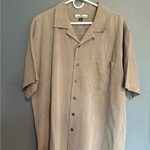 Men's Harley Davidson Tommy Bahama Tan Shirt